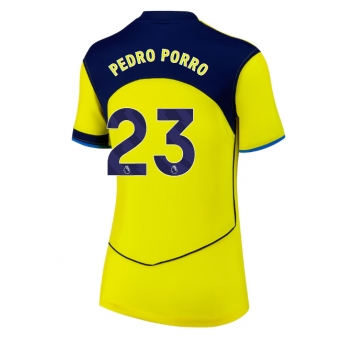 Billige Fotballdrakt Tottenham Hotspur Pedro Porro #23 Replika Tredjedrakt Dame 2025-26 Kortermet